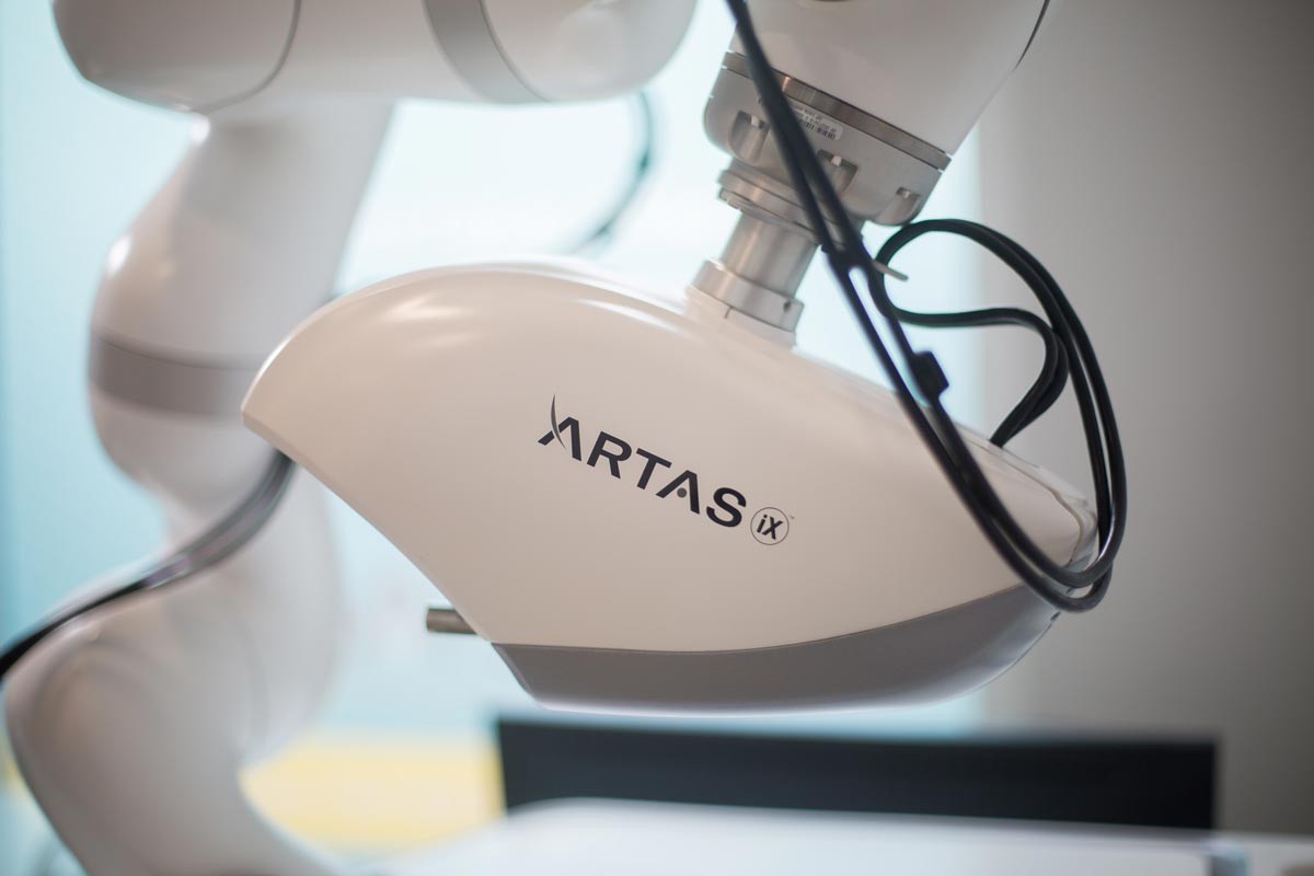 Robot ARTAS para trasplante capilar